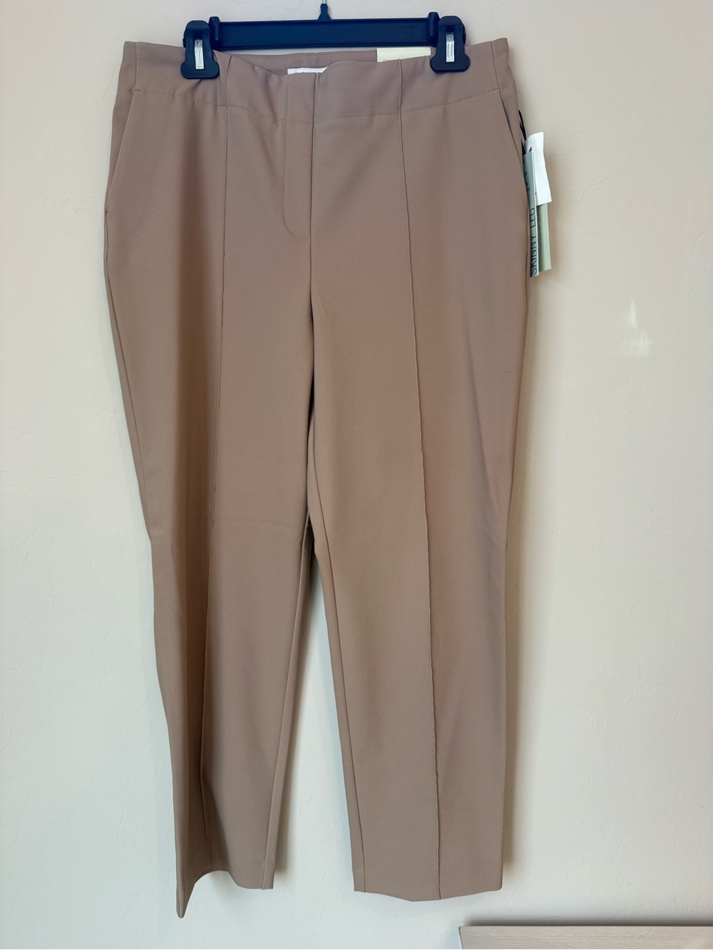 Rachel Zoe Slim Tailored Trousers in Camel Tan